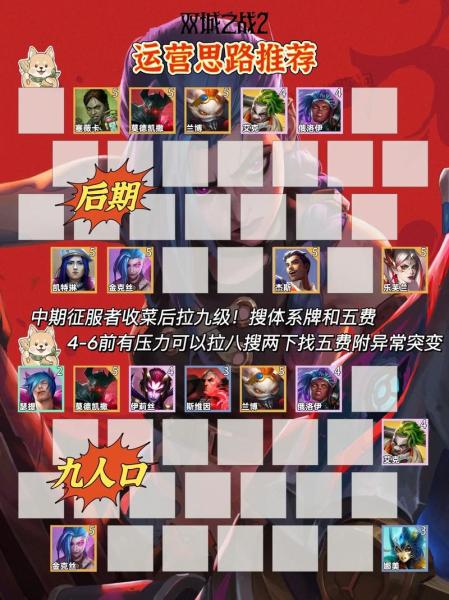 金铲铲之战四龙九五怎么玩