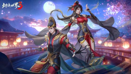 七夕不孤单!《剑侠世界3》邀你邂逅心动情缘!