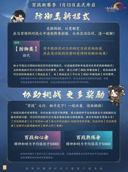 重磅玩法新突破 《剑侠世界》年度资料10月19日来袭