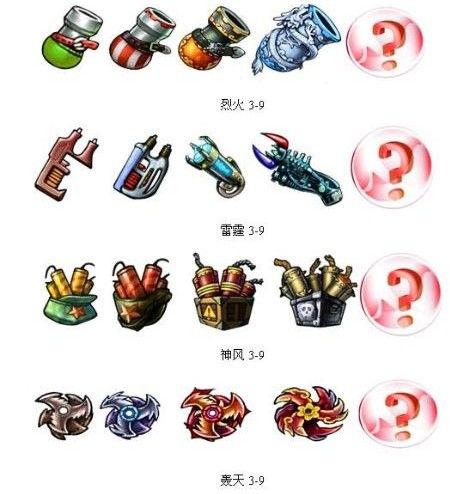弹弹堂大冒险什么武器好