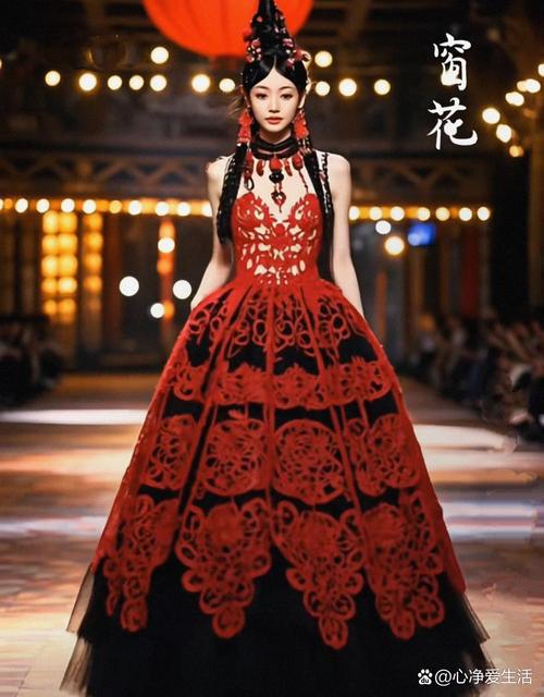 打破次元传承经典,南京剪纸非遗联动时装华丽亮相!