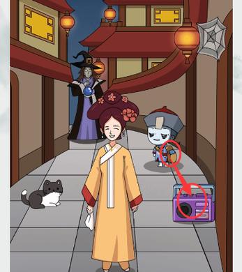 疯狂梗传深夜皇宫怎么过