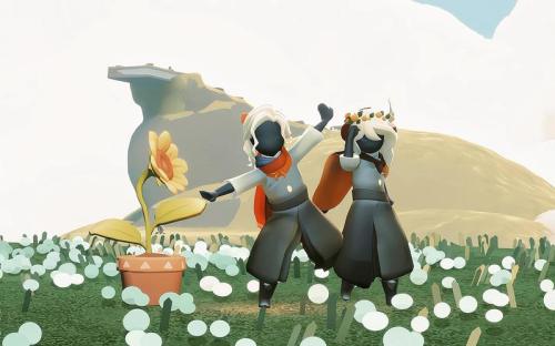 光遇魔法季送的双人动作怎么使用
