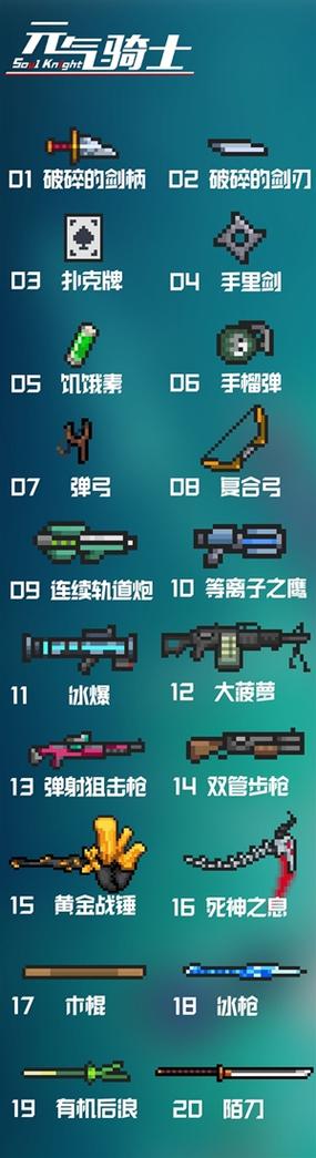 元气骑士药丸武器有什么用