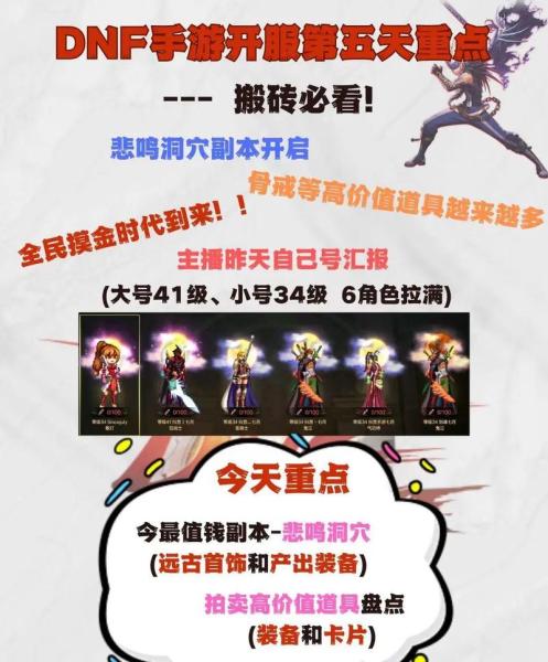地下城与勇士手游悲鸣洞穴怎么打