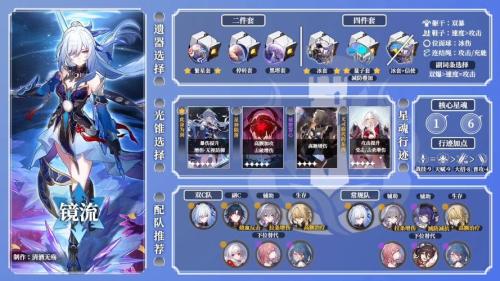 崩坏星穹铁道镜流要怎么培养