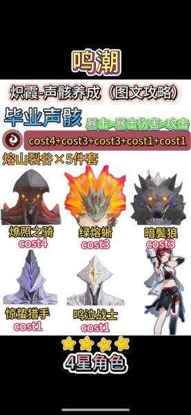 鸣潮当中的四级声骸怎么用