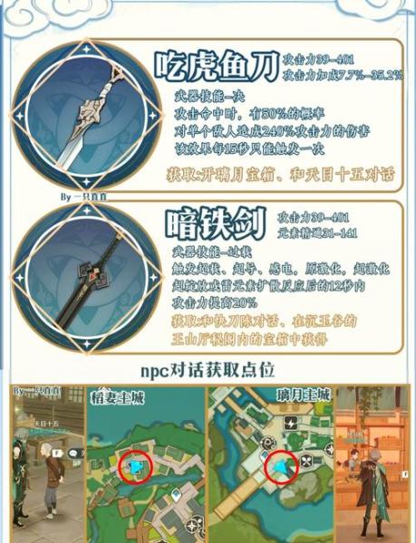 原神哪些三星武器值得培养