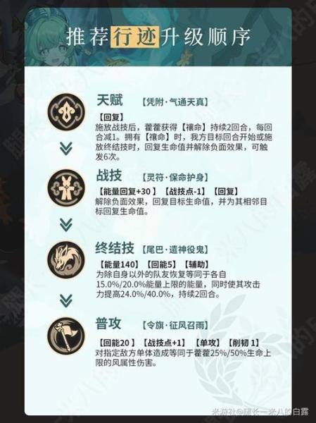 崩坏星穹铁道藿藿怎么培养