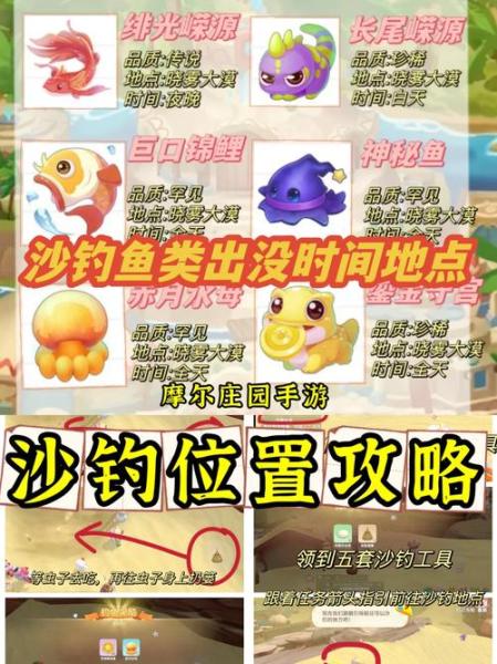 摩尔庄园怎么钓鱼