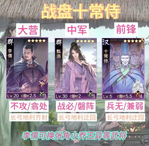 率土之滨公孙瓒怎么搭配阵容