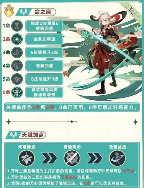 原神枫原万叶武器怎么选