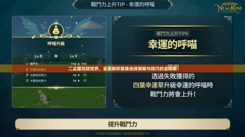 二之国交错世界装备怎么选