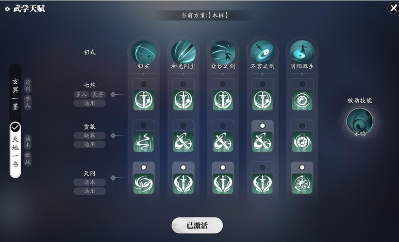 天涯明月刀手游万象技能哪些好用