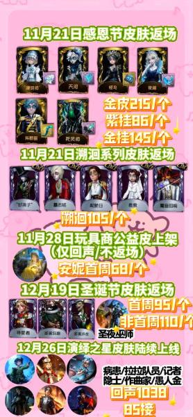 大快朵颐《第五人格》感恩节主题活动正式开启