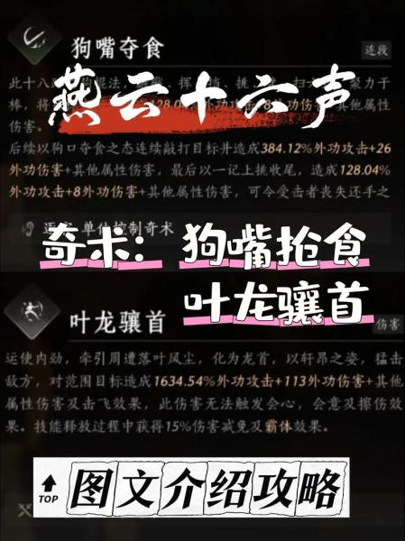 燕云十六声清河区域奇术怎么获取