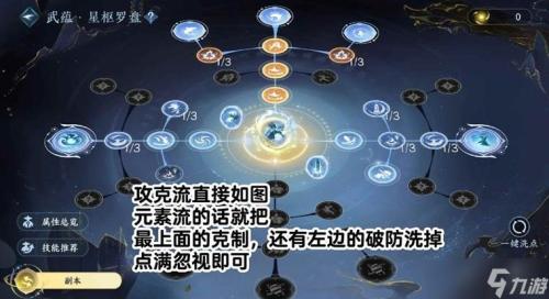 逆水寒手游潮光元素流和攻克流怎么玩
