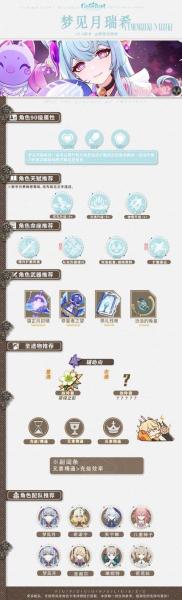 原神梦见月瑞希怎么配装和组队