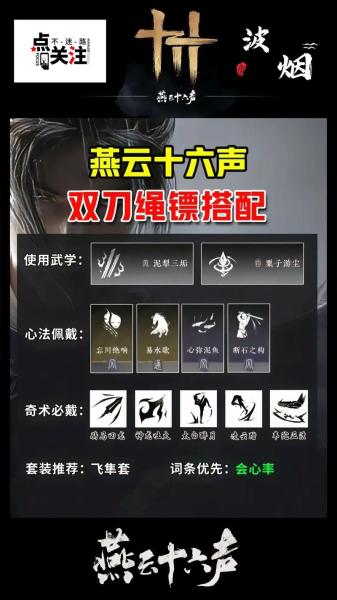 燕云十六声陌刀八方流怎么玩